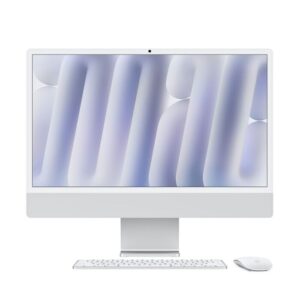 Apple iMac Z1EH000JW - M4 Chip 10-Core CPU 24-GB 1-TB SSD 24-Inch 4.5K Retina Display 10-Core GPU Magic Mouse & Magic Keyboard Included MAC OS (Silver, 2024)